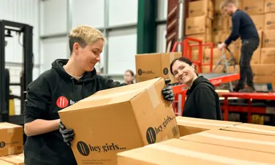 Hg Unloading Container